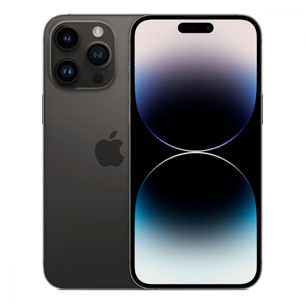 iPhone 14 Pro Max 512Гб (eSIM / 74% / без коробки) Черный космос - Б/У ★★★☆☆