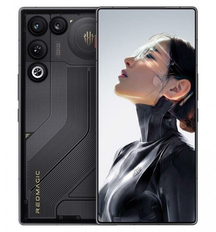 Смартфон ZTE Nubia Red Magic 11 Air 12/256Гб, Черный