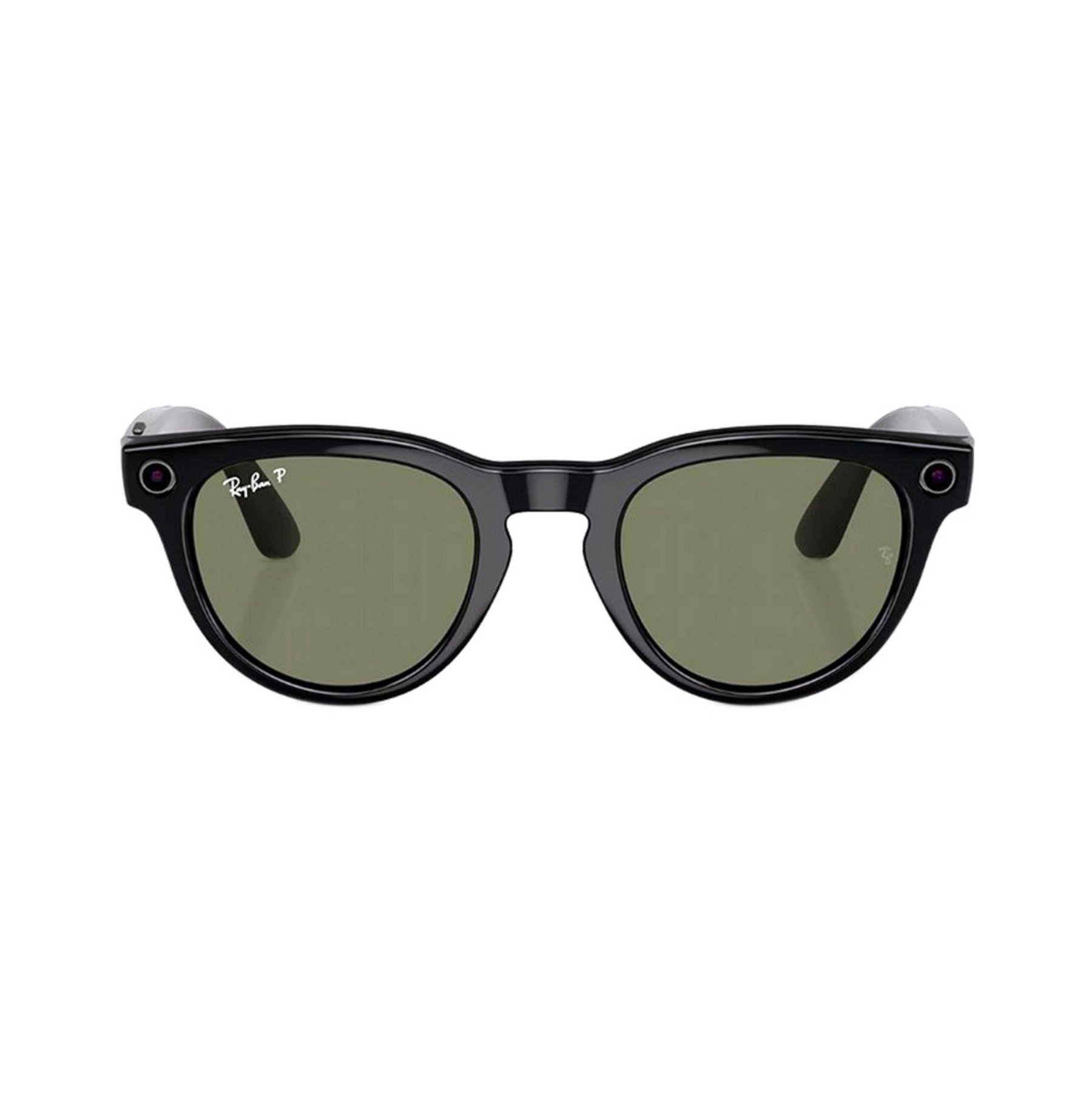 RayBan Meta Headliner, 150 - 50 размер, Блестящий черный/полярный зеленый, RW4009 в 