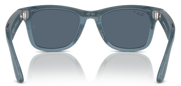 Умные очки RayBan Wayfarer RW4006 Matte Jeans Transparent/Dusty Blue в 