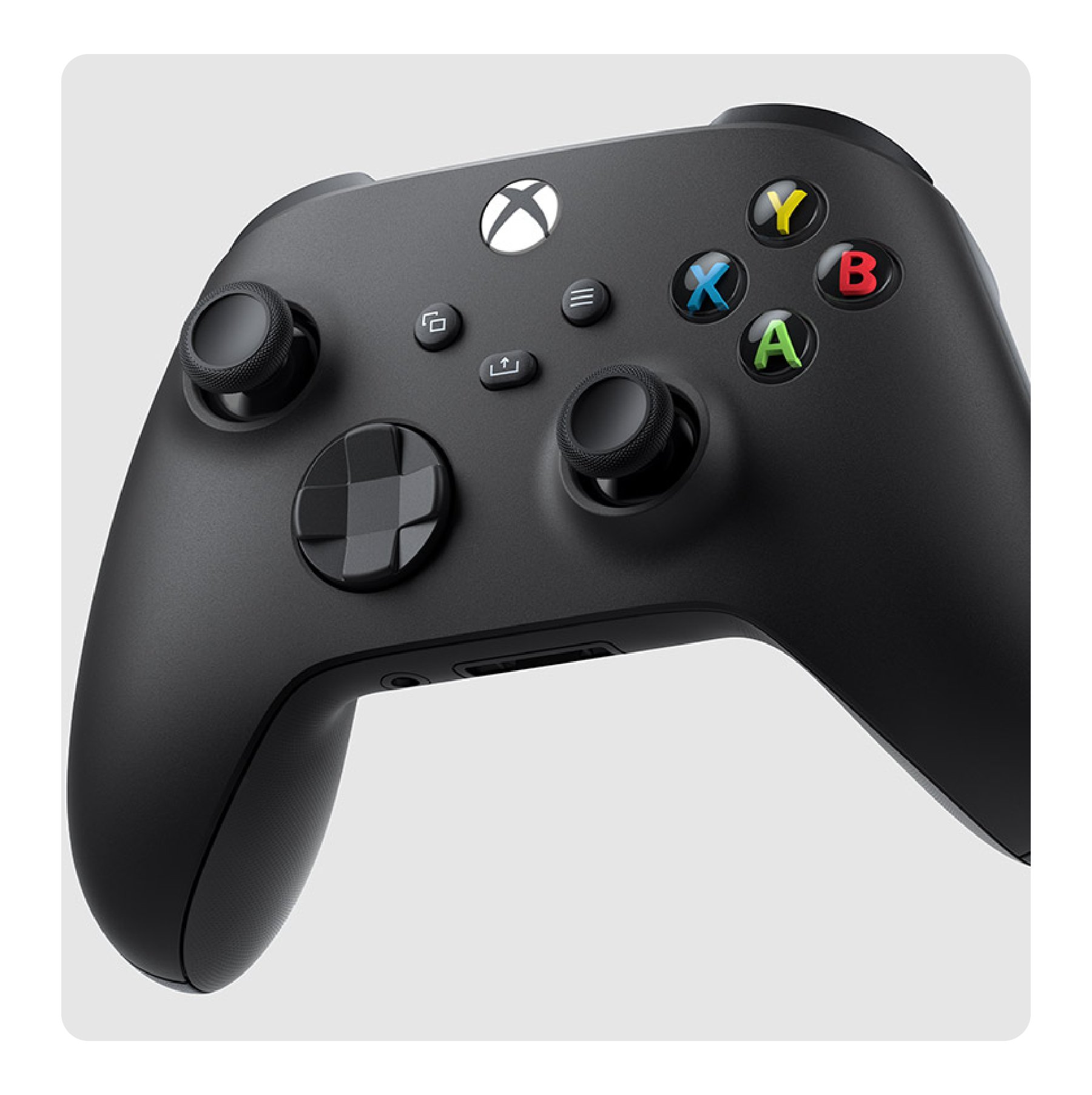 Microsoft Xbox Controller, Черный