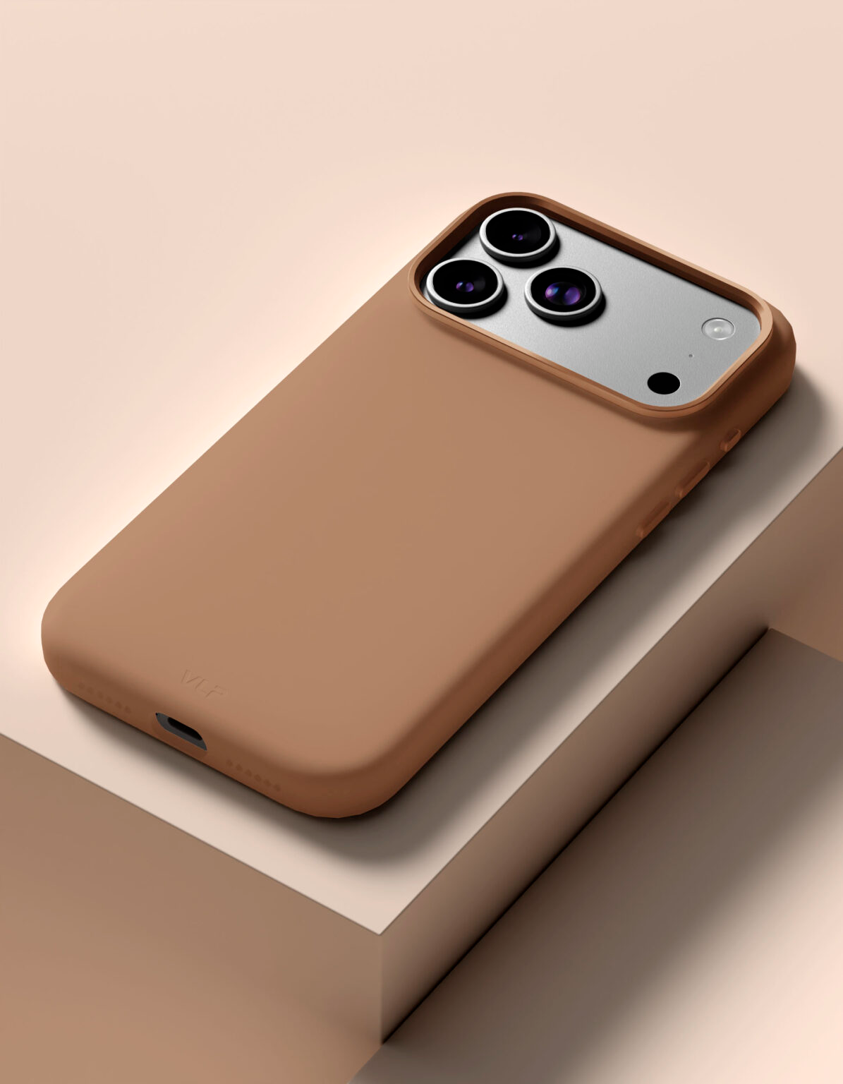 Чехол защитный VLP Aster Pro Case с MagSafe для iPhone 17 Pro, Мокка