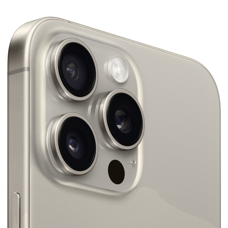 iPhone 15 Pro 256Гб (1 sim + eSIM / 86%) Натуральный титан - Б/У ★★★★★