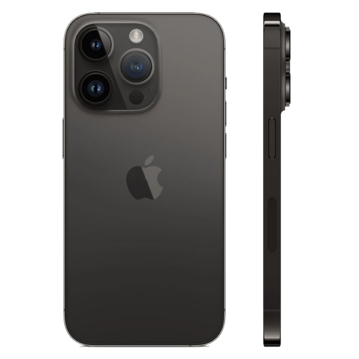 iPhone 14 Pro 256Гб (1 sim + eSIM / 91% / дефект материнской платы / не включается) Черный космос  - БУ ★★★☆☆ 