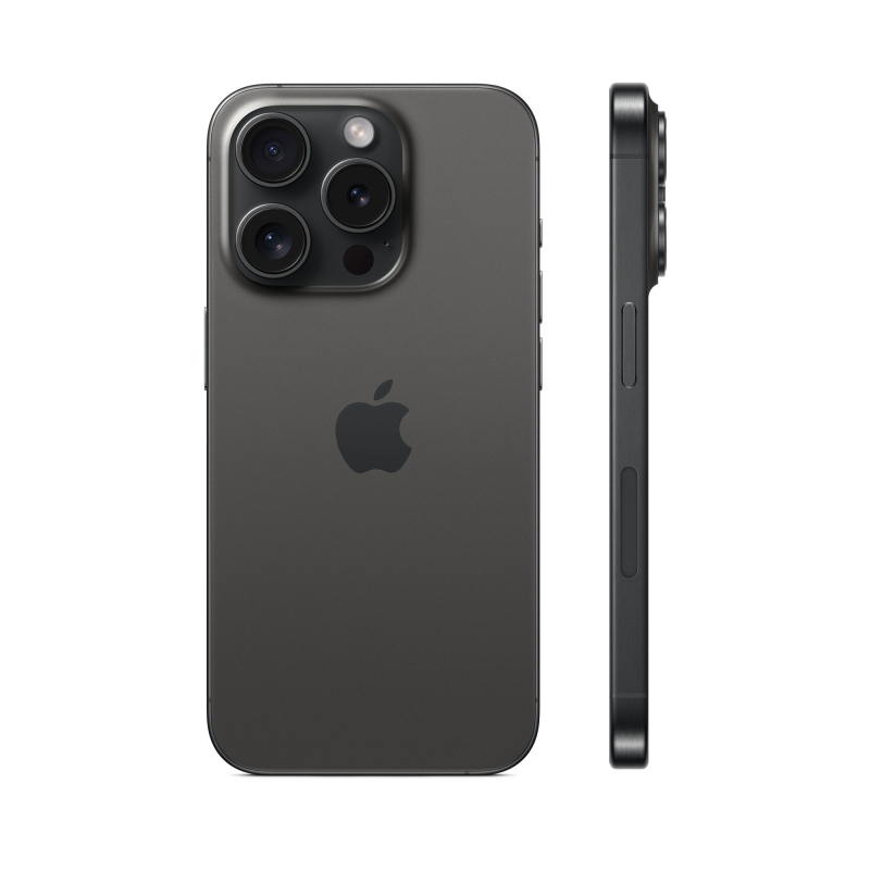 Apple iPhone 15 Pro 1Тб, 1 sim + eSIM, Официально заменен в АСЦ, Черный титан