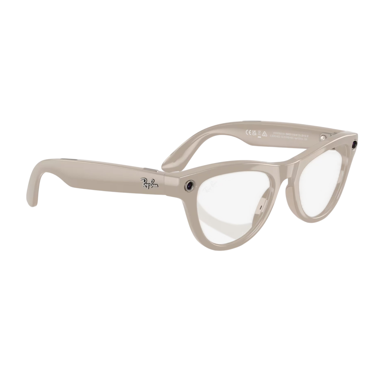 RayBan Meta Skyler, 150 - 52 размер, Блестящий мелово-серый/переходный сапфировый, RW4010 в 