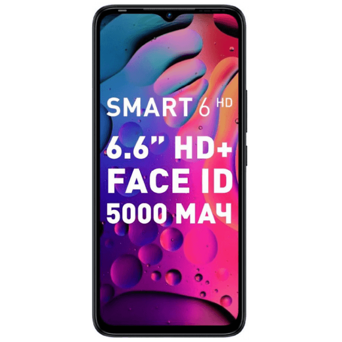 Infinix Smart 6 3/64Гб, Черный, EU