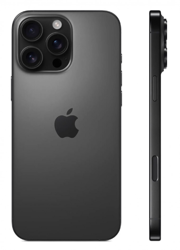 Смартфон Apple iPhone 16 Pro Max 256Гб (eSIM) Черный титан