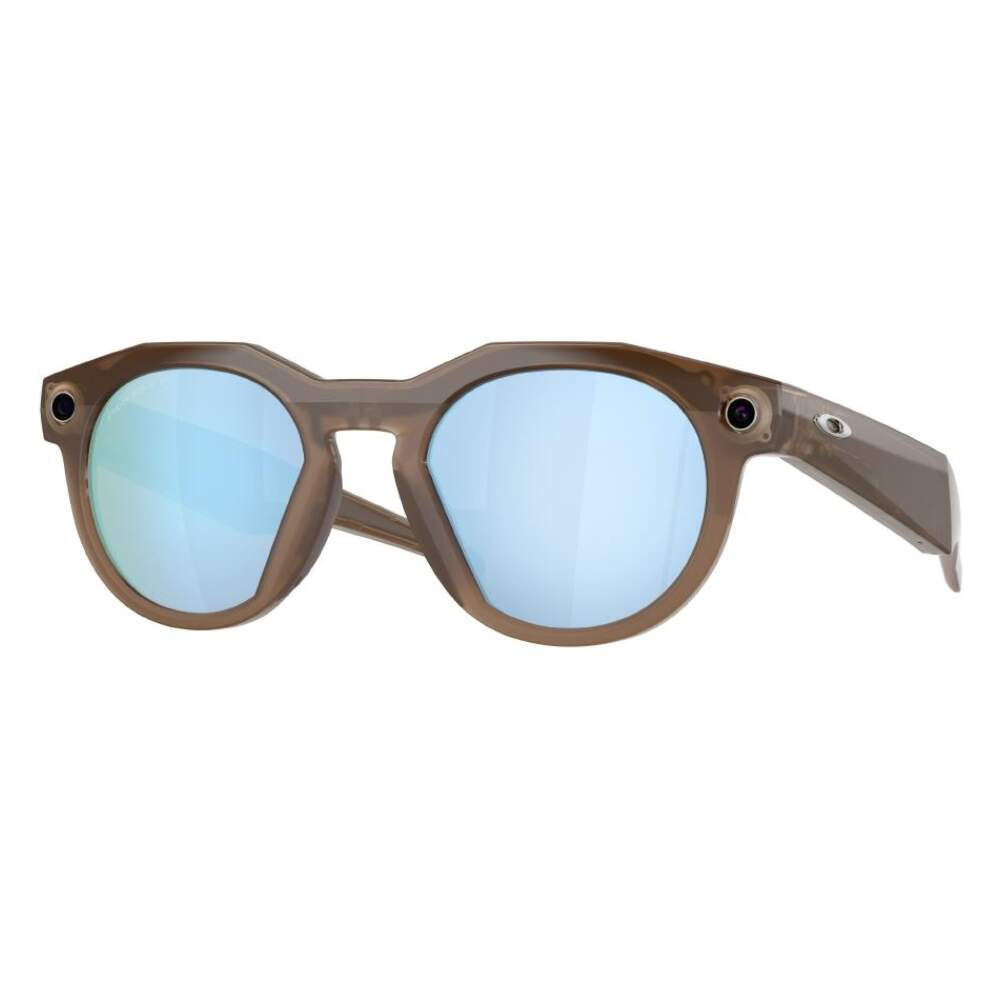 RayBan Meta Oakley HSTN Brown Smoke Prizm Deep Water Polarized, Коричневый в 