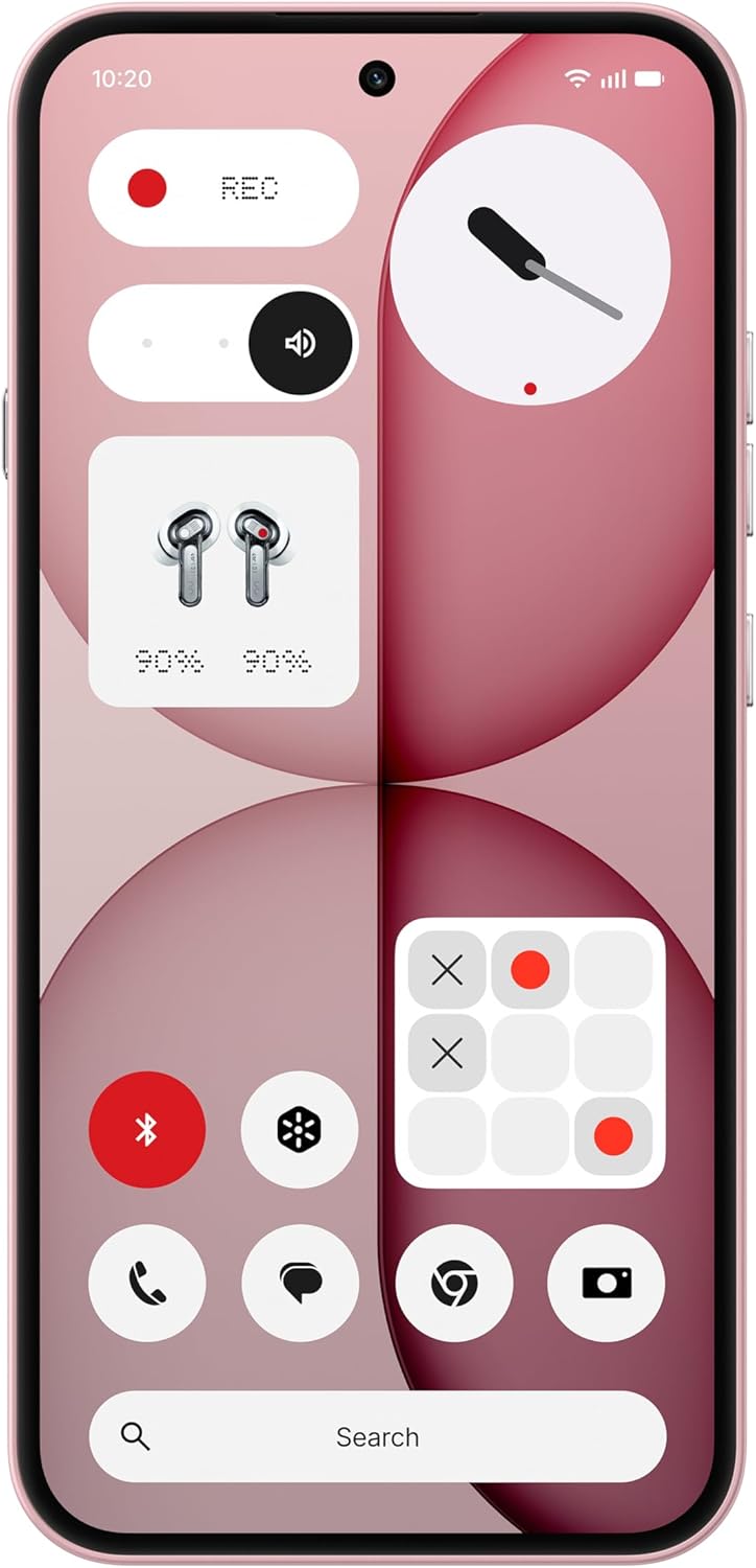Смартфон Nothing Phone (4a) 12/256Гб, Розовый