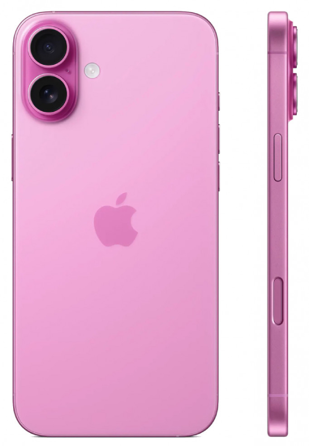 Смартфон Apple iPhone 16 128Гб (1 sim + eSIM) Розовый - Активированный