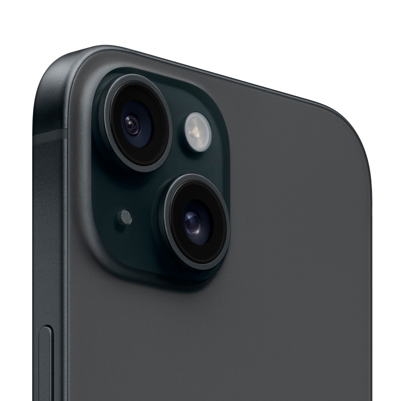 iPhone 15 Plus 128Гб (1 sim + eSIM / 82%) Черный - Б/У ★★★★☆